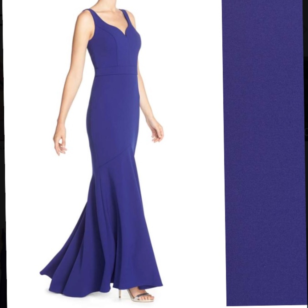 GORGEOUS Royal Blue Mermaid Gown